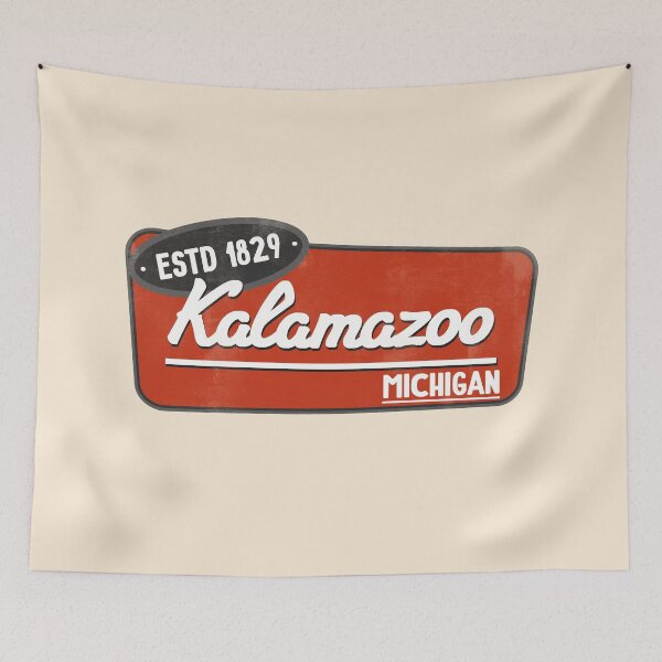 Item preview, Kalamazoo Michigan Classic Route Sign designed and sold by By Jonh.