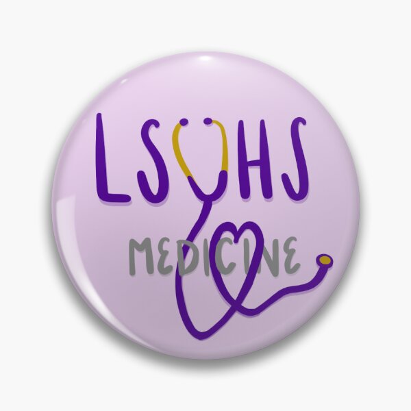 Item preview, LSUHS Medicine Stethoscope Heart Wrapped designed and sold by ShenandoahSarah.