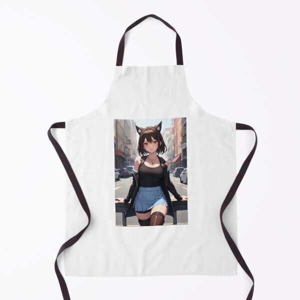 Item preview, Rinoa Heartilly FFVIII - Catgirl Anime Urban Streetwear Final Fantasy Art designed and sold by iloveanimechibi.