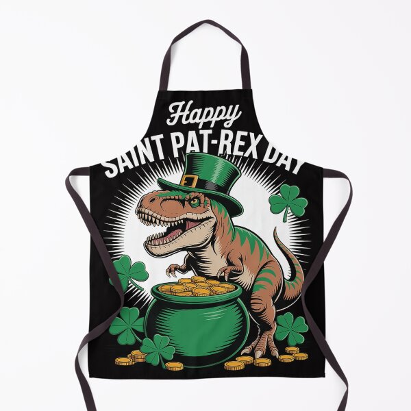 Item preview, St Patricks Day - Happy St Pat-Rex Day Dinosaur designed and sold by Vexat062Art.