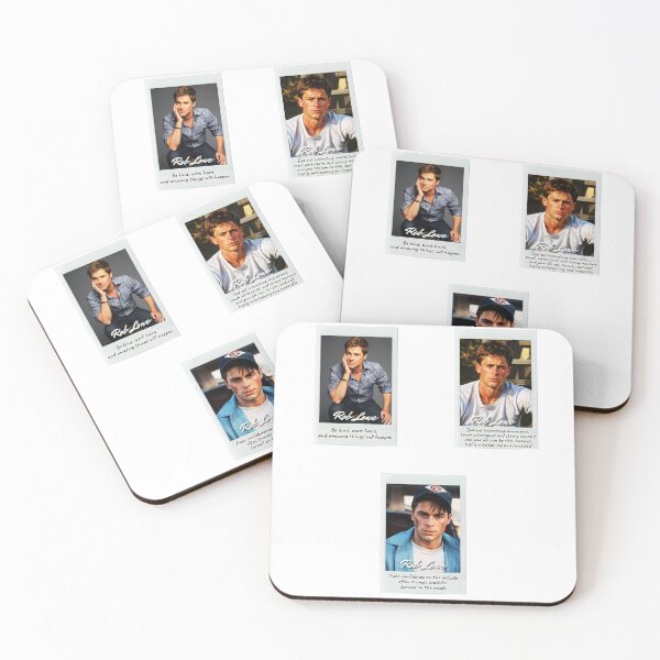 Item preview, Rob Lowe Painted Art Quotes  designed and sold by DiverseDazzle.