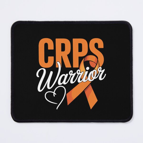 Item preview, CRPS Warrior Complex Regional Pain Syndrome Orange Ribbon designed and sold by repconomArt.