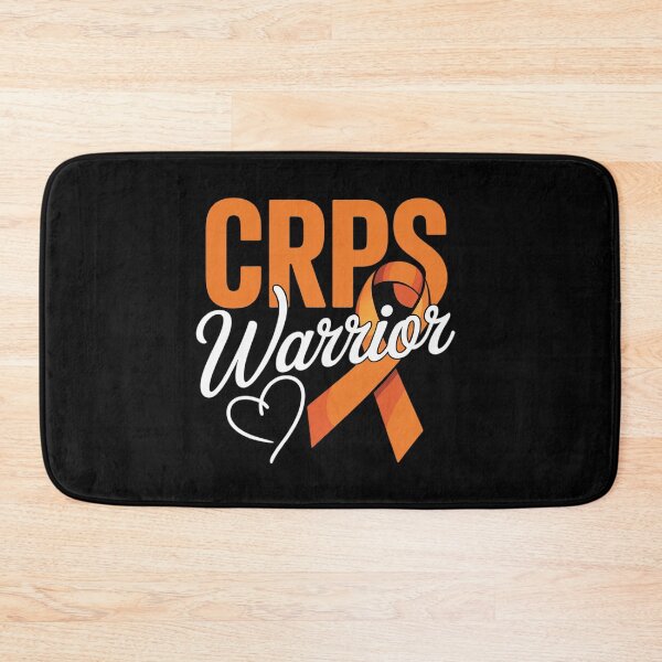 Item preview, CRPS Warrior Complex Regional Pain Syndrome Orange Ribbon designed and sold by repconomArt.