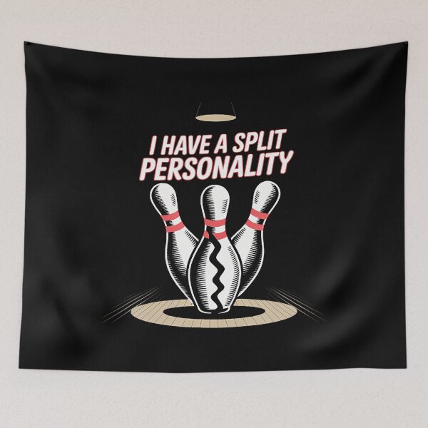 Item preview, Split Personality Fun Bowling Team designed and sold by pfanodlnazb.