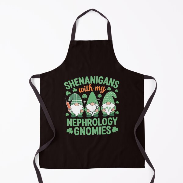 Item preview, Shenanigans With My Nephrology Gnomies St Patricks Day Nurse designed and sold by MichaelStalkas.