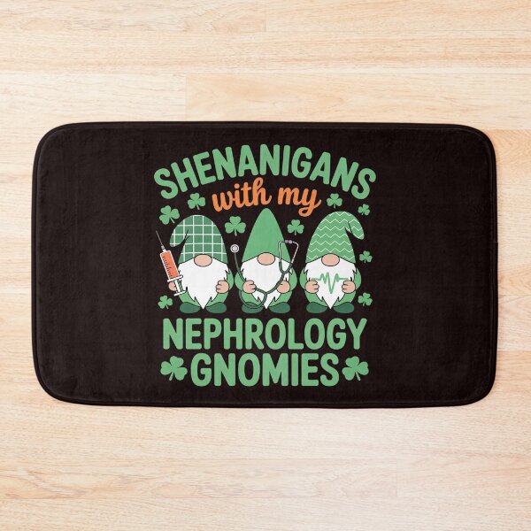 Item preview, Shenanigans With My Nephrology Gnomies St Patricks Day Nurse designed and sold by MichaelStalkas.