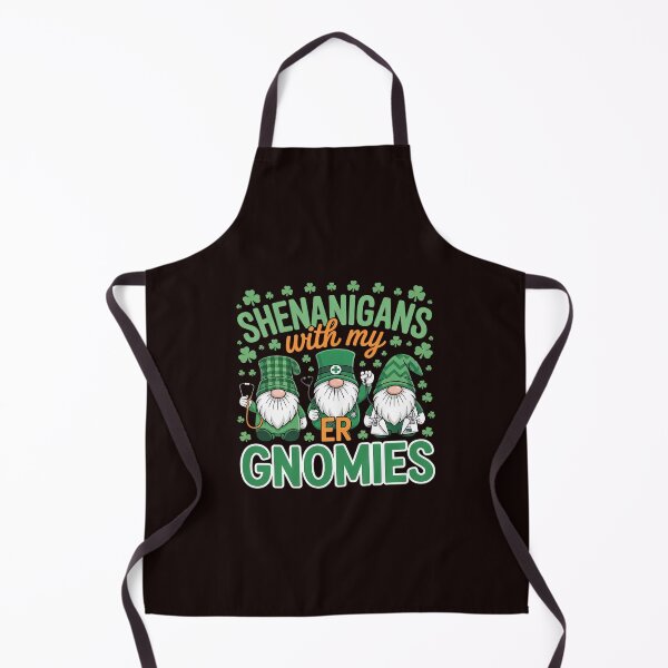 Item preview, Shenanigans With My ER Gnomies St Patricks Day Nurse designed and sold by MichaelStalkas.