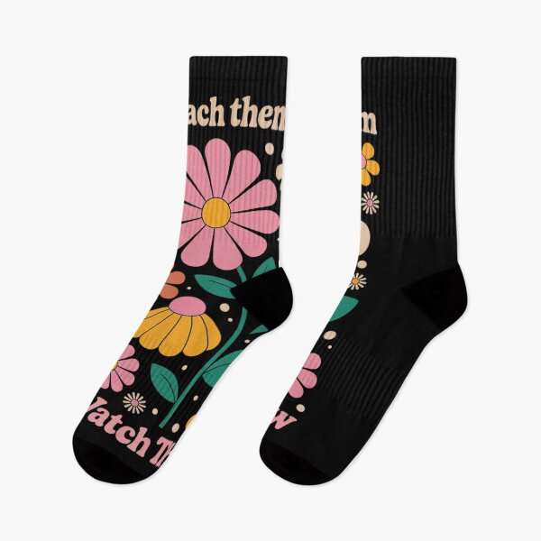 Item preview, Retro Teacher Flowers Teach Them Love Them Watch Them Grow designed and sold by Slwankol.