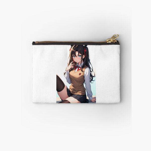 Item preview, Rin Tohsaka - Fate Stay Night Anime School Girl Twin-Tails Art designed and sold by iloveanimechibi.