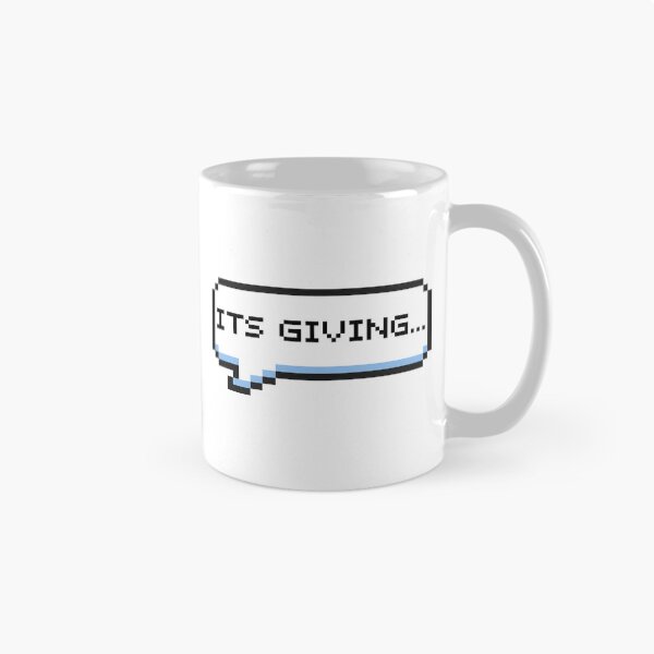 Item preview, Its Giving... Sticker designed and sold by Potato Quality Prints.