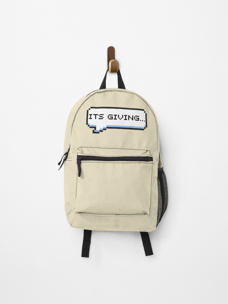 Thumbnail 1 of 3, Backpack, Its Giving... Sticker designed and sold by Mattcreates19.