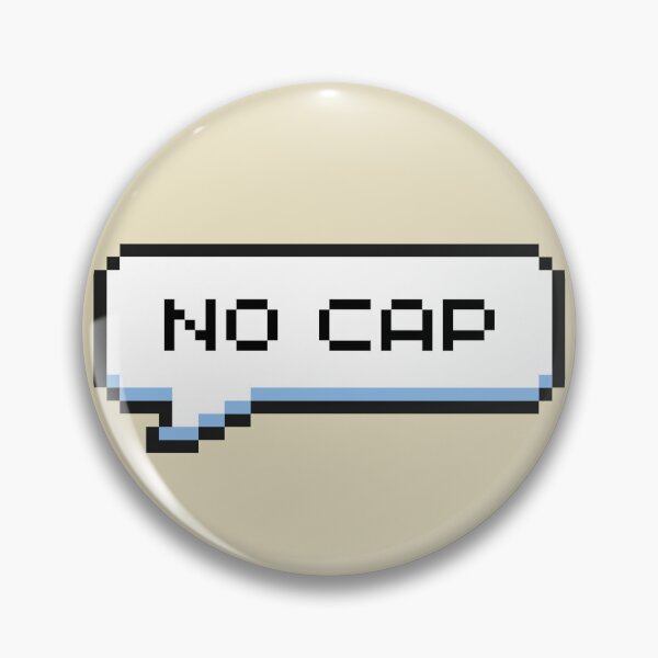 Item preview, No Cap Sticker designed and sold by Potato Quality Prints.
