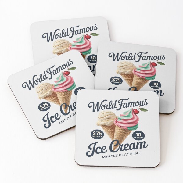 Item preview, Retro World Famous Icecream designed and sold by Slwankol.