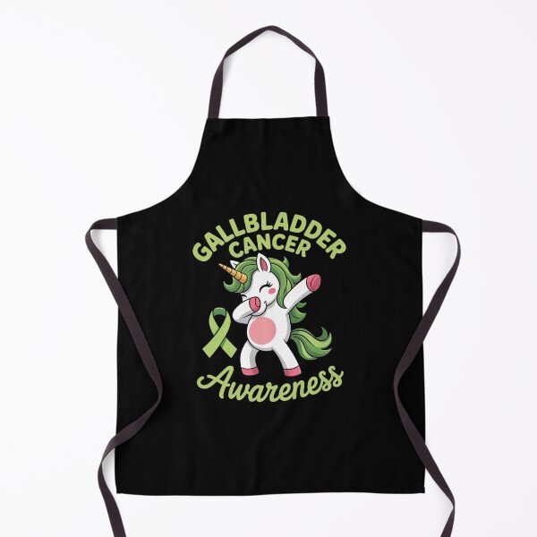 Item preview, Cute dabbing unicorn Bile Duct Gallbladder Cancer Awareness designed and sold by repconomArt.