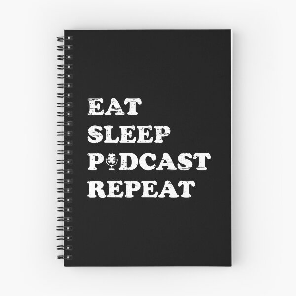 Item preview, Eat Sleep Podcast Repeat Casual Listener Passion designed and sold by elihletoriong.