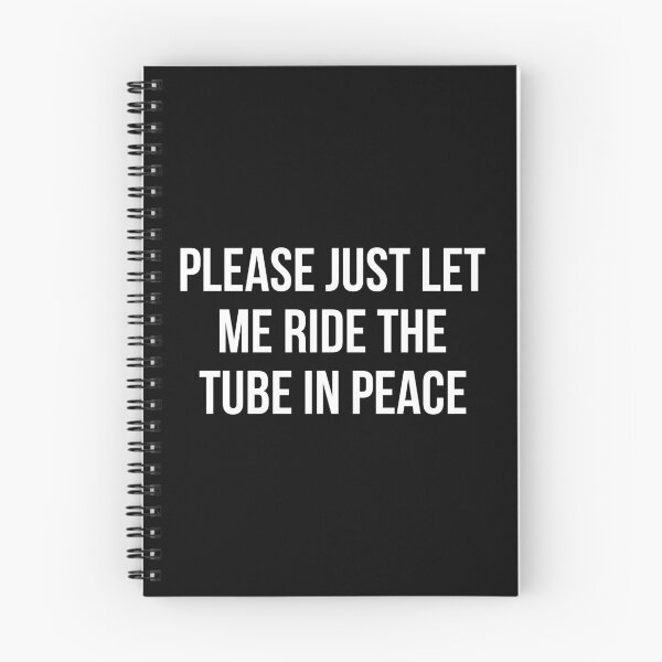 Item preview, Let me ride the tube in peace anti influencer statement  designed and sold by ArcanePrintsxo.