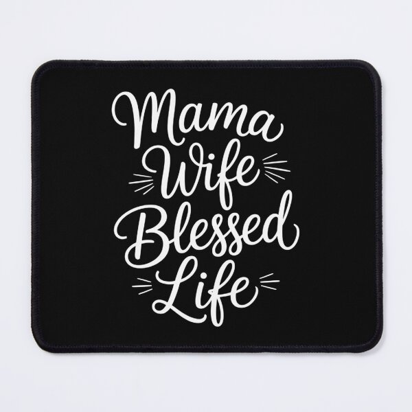 Item preview, Mama Wife Blessed Life Mom Mother's Day designed and sold by Morphologiona.