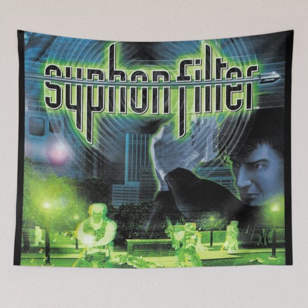 Item preview, Syphon Filter Main Cover Art - PSX designed and sold by NovaIce.