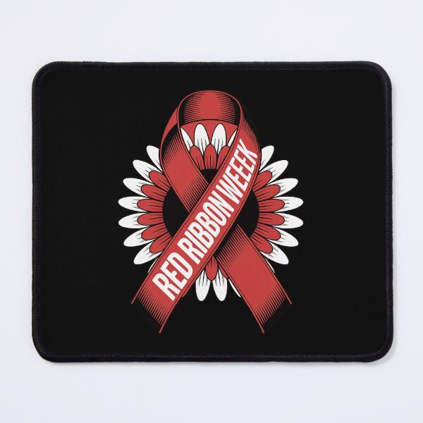 Item preview, Cute Sunflower Red Ribbon Week Awareness Say No To Yes To designed and sold by repconomArt.
