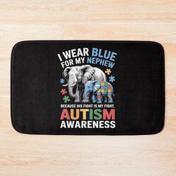 Item preview, Puzzle Autistic Elephant Autism Nephew Uncle Aunt designed and sold by Vexat062Art.