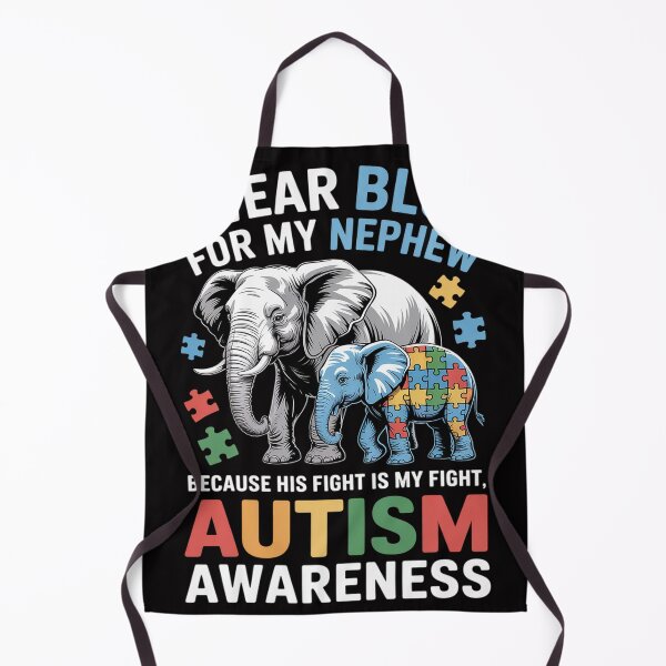 Item preview, Puzzle Autistic Elephant Autism Nephew Uncle Aunt designed and sold by Vexat062Art.