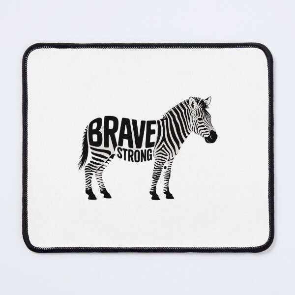 Item preview, Cute Zebra Strong Ehlers Danlos Syndrome Awareness designed and sold by repconomArt.