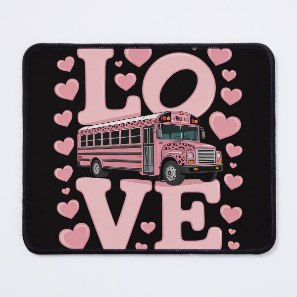 Item preview, Love School Bus Valentines Day Gifts For Men Women Couples designed and sold by Vexat062Art.