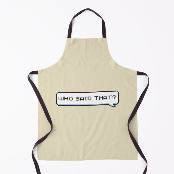 Item preview, Who Said That? Sticker designed and sold by Potato Quality Prints.