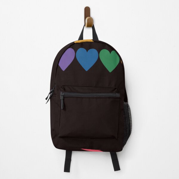 Item preview, Rainbow Flag Hearts Love LGBT Gay Lesbian Bi Trans designed and sold by MichaelStalkas.