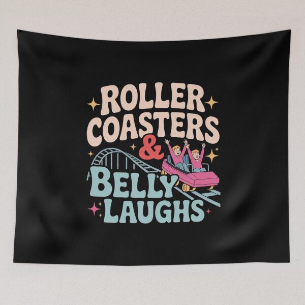 Item preview, Roller Coasters & Belly Laughs Carnival designed and sold by Slwankol.