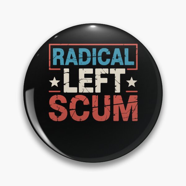 Item preview, Radical Left Vintage Scum Political Statement Men Women designed and sold by pansak.