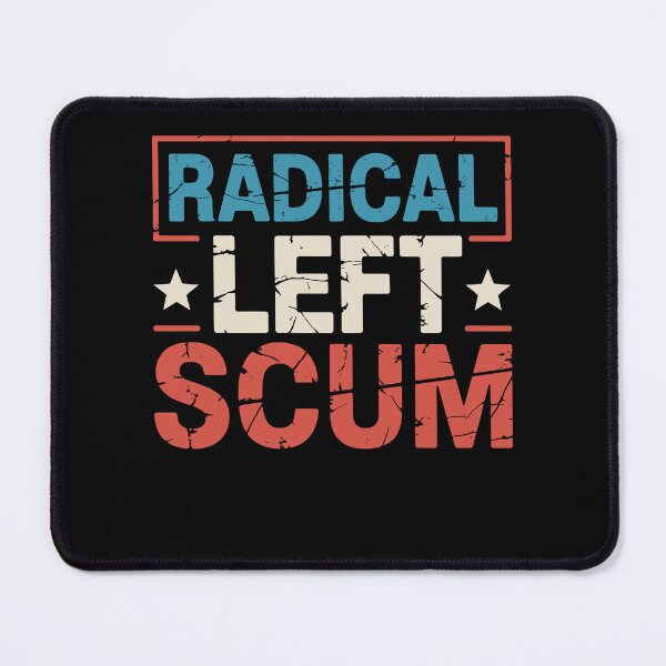 Item preview, Radical Left Vintage Scum Political Statement Men Women designed and sold by pansak.