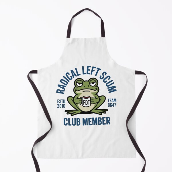 Item preview, Radical Left Scum Club Member Frog Funny Sarcastic Quote designed and sold by pansak.