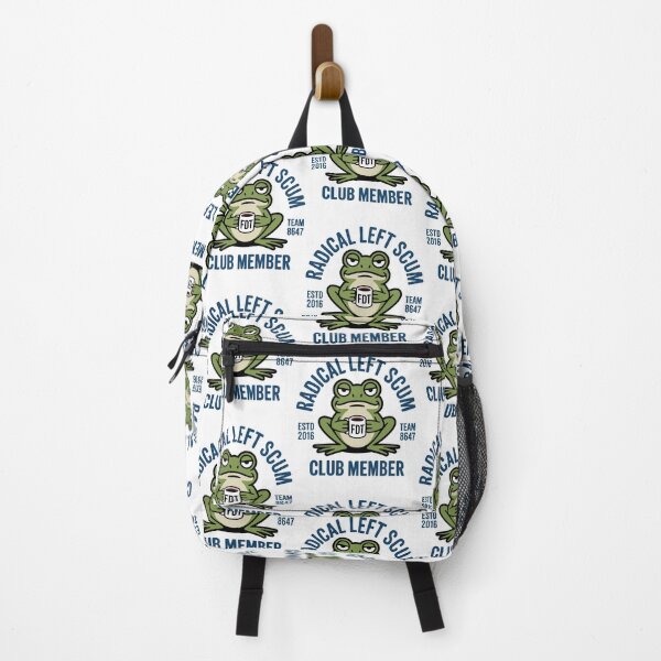 Item preview, Radical Left Scum Club Member Frog Funny Sarcastic Quote designed and sold by pansak.