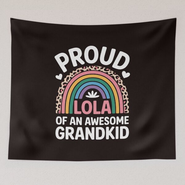 Item preview, Lola Of A Grandkid Leopard Rainbow Filipino Grandm designed and sold by MichaelStalkas.