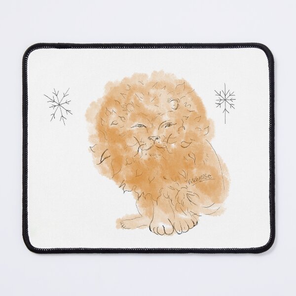 Item preview, Lion and Snowfall with Color by ElitebyElise designed and sold by ElitebyElise.