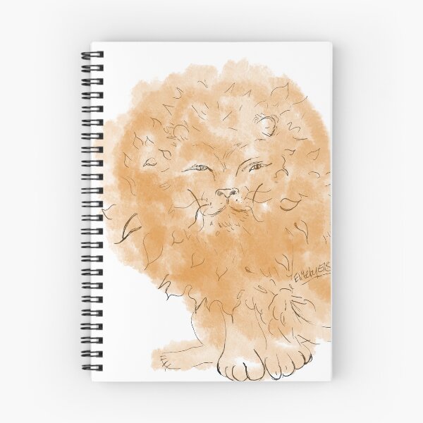 Item preview, Lion and Snowfall with Color by ElitebyElise designed and sold by ElitebyElise.