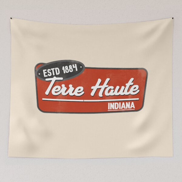Item preview, Terre Haute Indiana Classic Route Sign designed and sold by By Jonh.