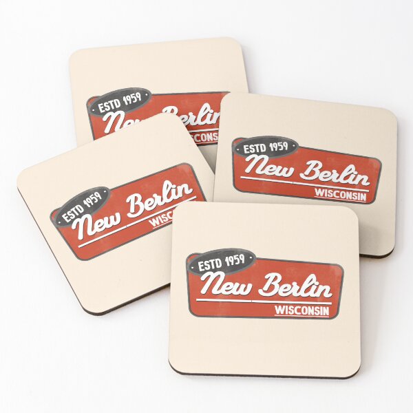 Item preview, New Berlin Wisconsin Classic Route Sign designed and sold by By Jonh.