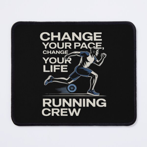 Item preview, Running Crew Track Art Change Your Pace Change Your Life designed and sold by genkihikki.