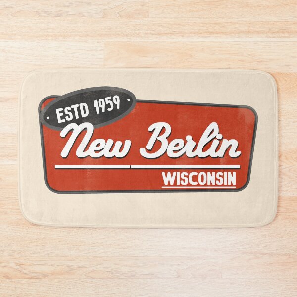 Item preview, New Berlin Wisconsin Classic Route Sign designed and sold by By Jonh.