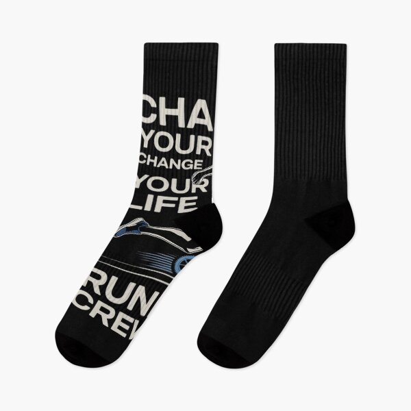 Item preview, Running Crew Track Art Change Your Pace Change Your Life designed and sold by genkihikki.