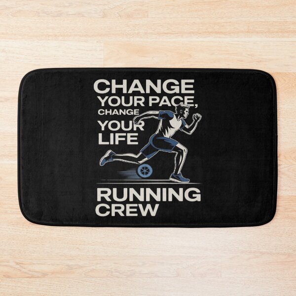 Item preview, Running Crew Track Art Change Your Pace Change Your Life designed and sold by genkihikki.