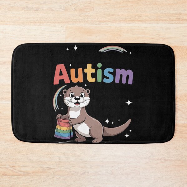 Item preview, Running On Autism Routines and Snacks Cute Otter Autistic designed and sold by genkihikki.