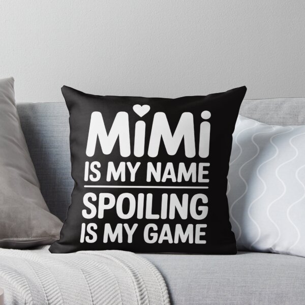 Aperçu de l'œuvre Mimi est mon nom. Cadeaux humoristiques pour mamie Mimi. créée et vendue par HudsonErik.