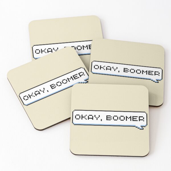 Item preview, Okay, Boomer Sticker designed and sold by Potato Quality Prints.