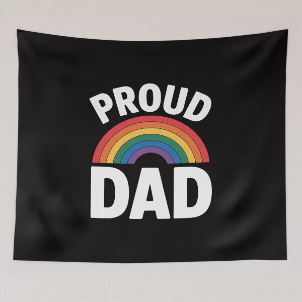 Item preview, LGBTQ Proud Dad Gay Pride LGBT Ally Rainbow Father's Day designed and sold by HudsonErik.