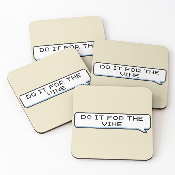 Item preview, Do It For The Vine Sticker designed and sold by Potato Quality Prints.