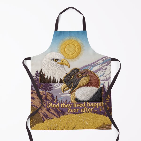 Item preview, The Eagle and the Condor in a Sunlit Mountain Landscape designed and sold by Ciervo Primavera.