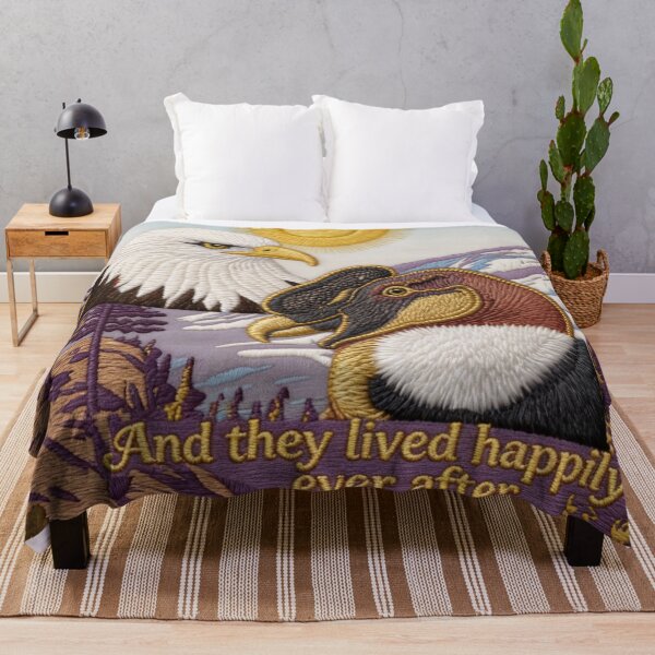 Item preview, The Eagle and the Condor in a Sunlit Mountain Landscape designed and sold by Ciervo Primavera.